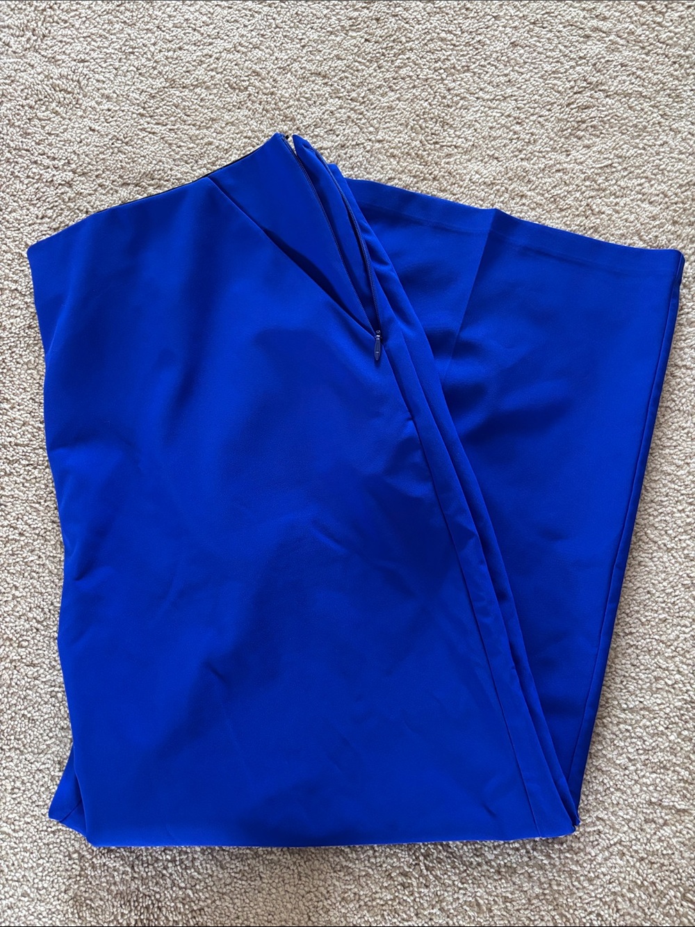 Torrid High Cobalt Blue High Waisted Wide Leg Side Zip Pant Womans Plus Size 28💙